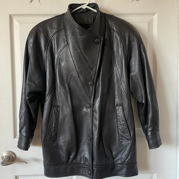DANIER LEATHER JACKET - Picture 1 of 8